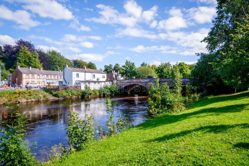 River Eden In ApplebyinWestmorland Stock Photo Image of eden