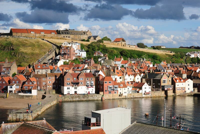 River Esk in Whitby, England