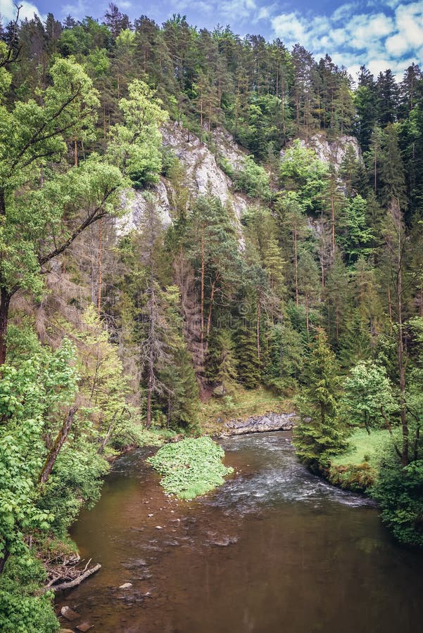 Řeka Hornád ve Slovenském ráji