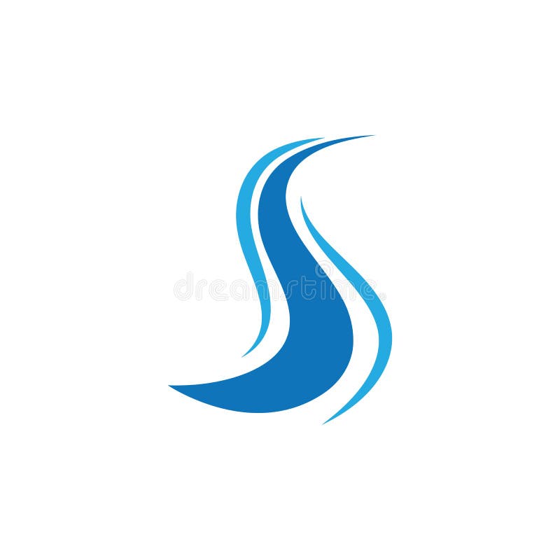 River Icon Vector Illustration Design Stock Vector - Illustration of ...