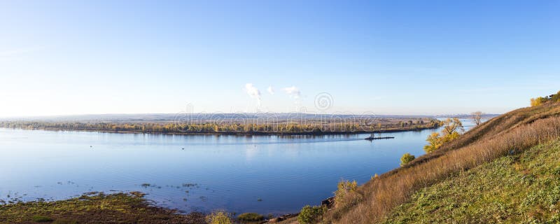 River Kama, panorama