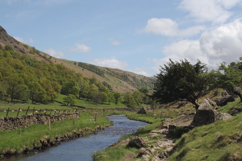 River in the Lake District,UK