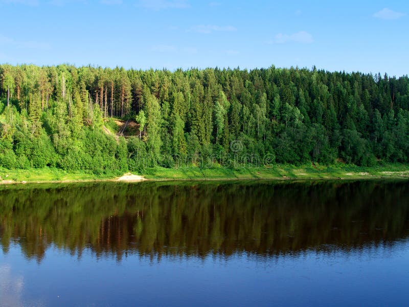 River land 1 stock photo. Image of landscape, idyllic 1399426