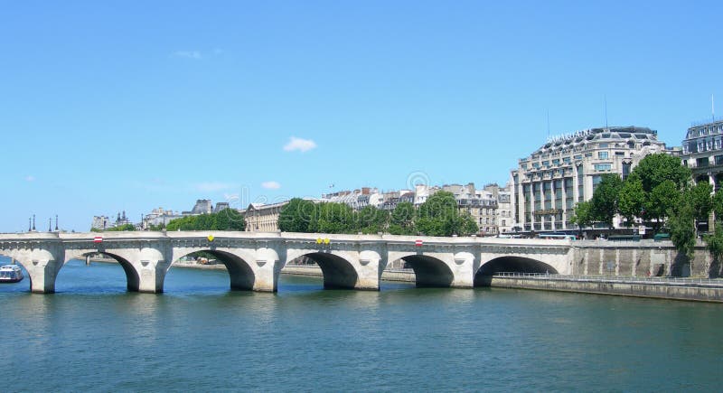 The river Seine in Paris, France