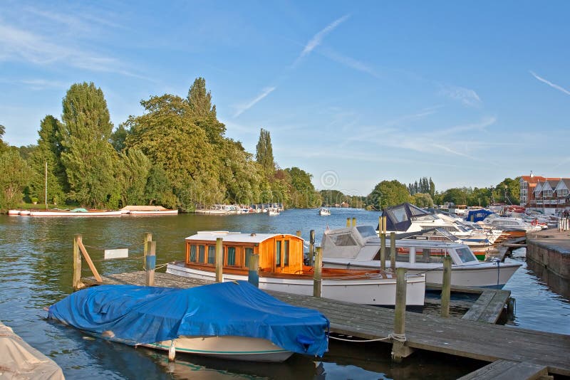 River Thames at Henley royalty free stock photo
