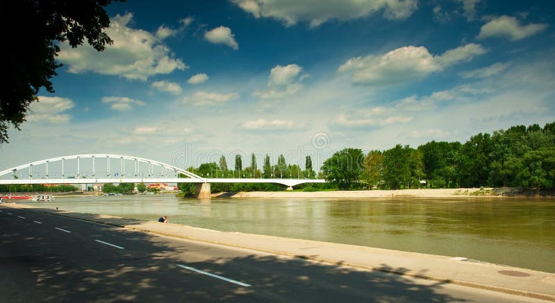 River Tisza in Hungary