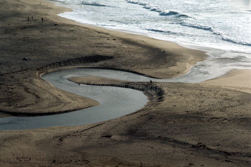 River ocean & sandunes stock image. Image of australian - 29843953