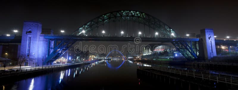 River Tyne at Night