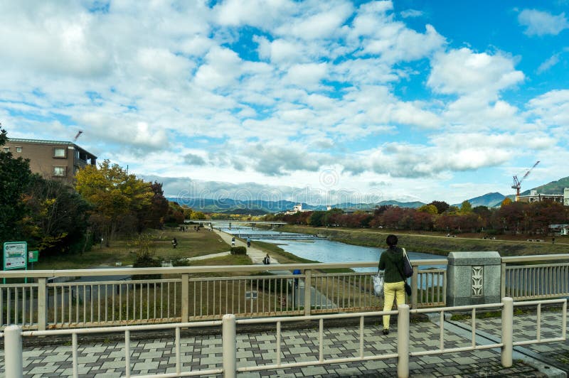 River view in Osaka, Japan stock photos River view in Osaka, Japan stock photos