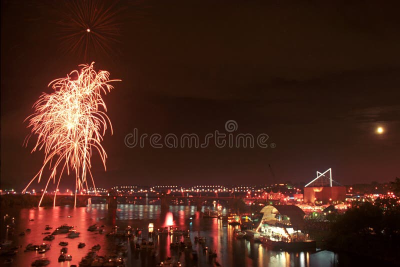 RiverBend Fireworks Chattanooga Tennessee