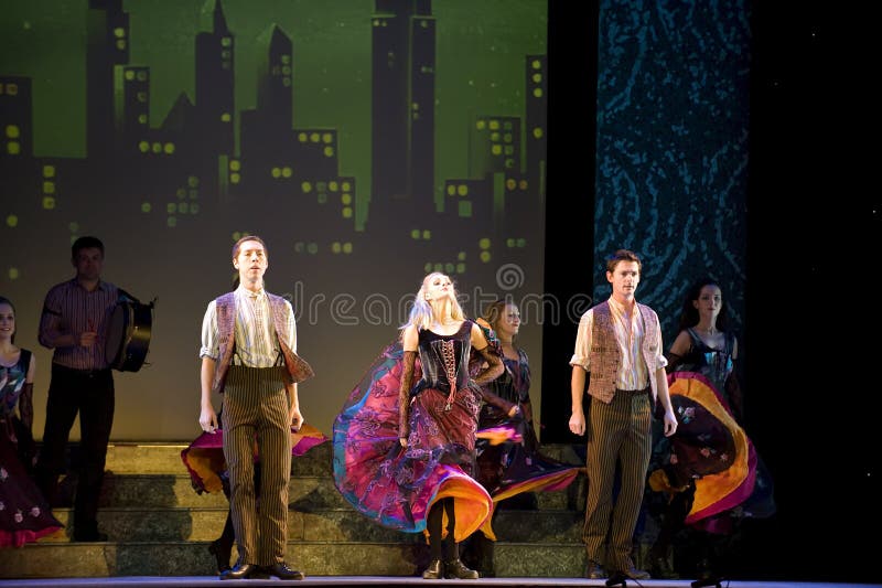 Riverdance από την Ιρλανδία στοκ εικόνες