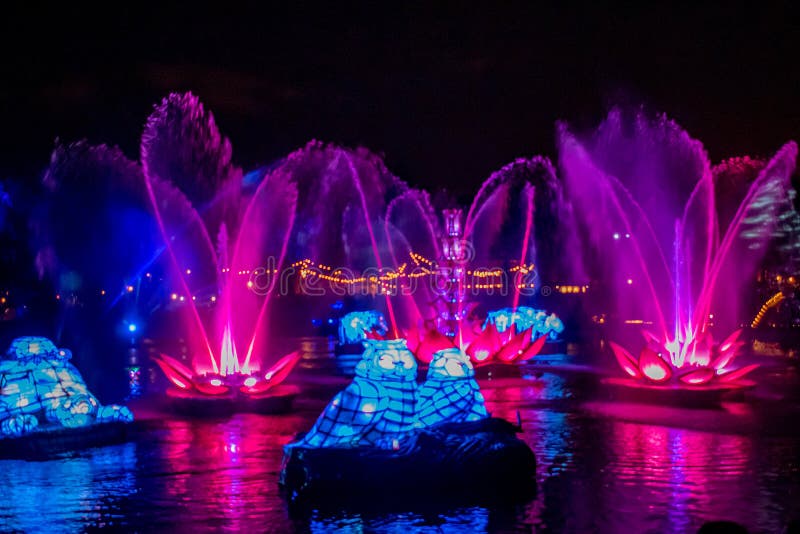 Rivers of Light we are One Show in Animal Kingdom at Walt Disney World 2 Editorial Photography - Image of attraction, asia: 150341262 Rivers of Light we are One Show in Animal Kingdom at Walt Disney World 2 Editorial Photography - Image of attraction, asia: 150341262