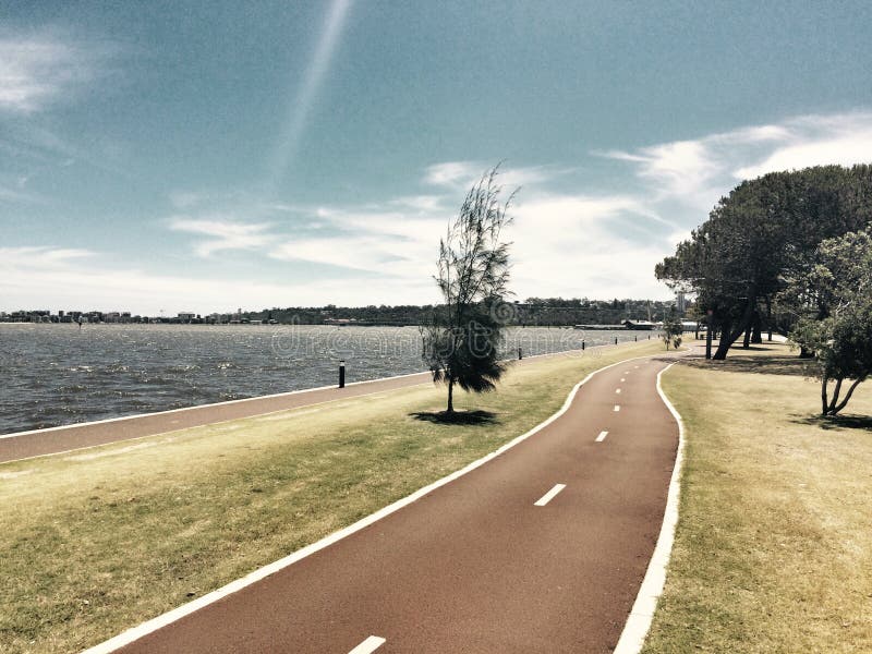 Riverside Drive stock photo. Image of swan, tourism, grass 47726178