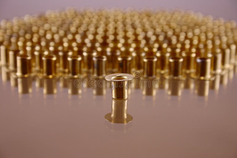 Rivets for clothes from metal number two