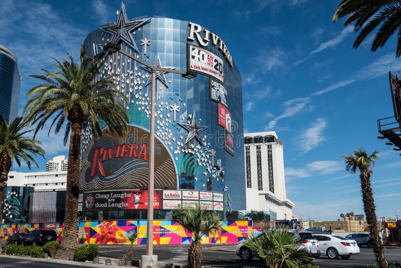 Las vegas strip riviera hotel hi-res stock photography and images