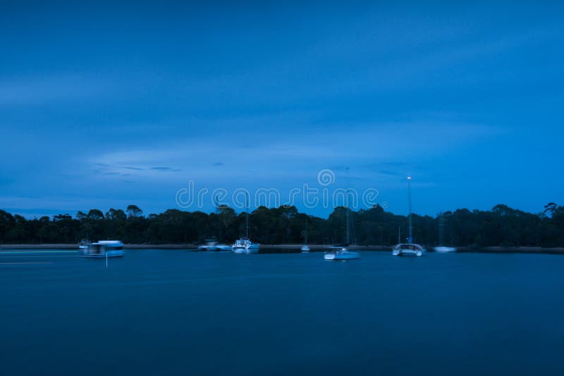 Rivière de Noosa photos stock Rivière de Noosa photos stock