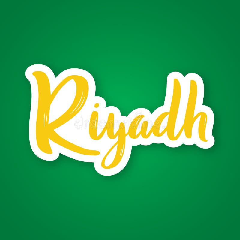 Sticker Riyadh Stock Illustrations 168 Sticker Riyadh Stock