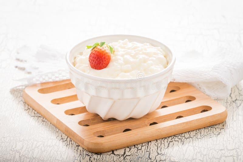 Riz au lait crémeux images stock Riz au lait crémeux images stock