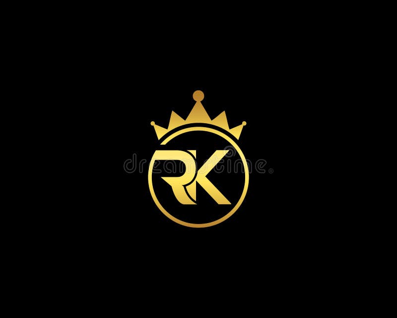 Rk logo design. rk modern creative unique elegant minimal. rk • wall  stickers wedding, wave, water wave | myloview.com