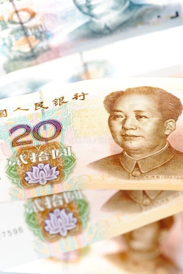 Rmb cinese dei soldi immagine stock libera da diritti
