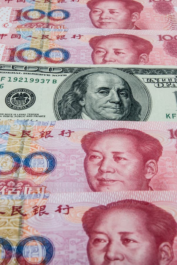 RMB and USD stock image. Image of investment, policy 27328065