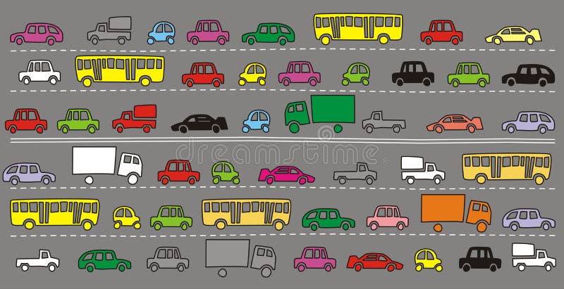 Road royalty free illustration