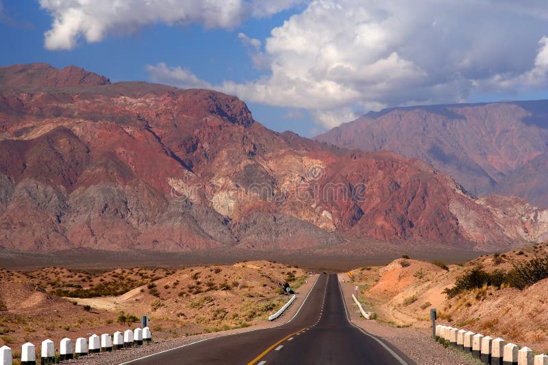 Road through Andes