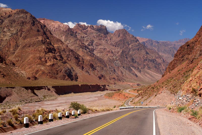 Road through Andes