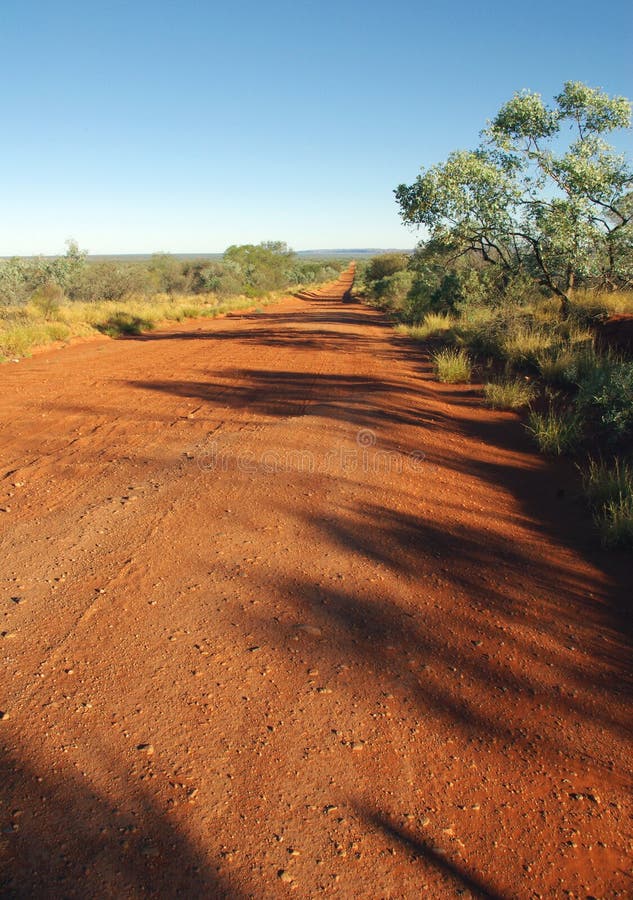 Road in the Australian desert