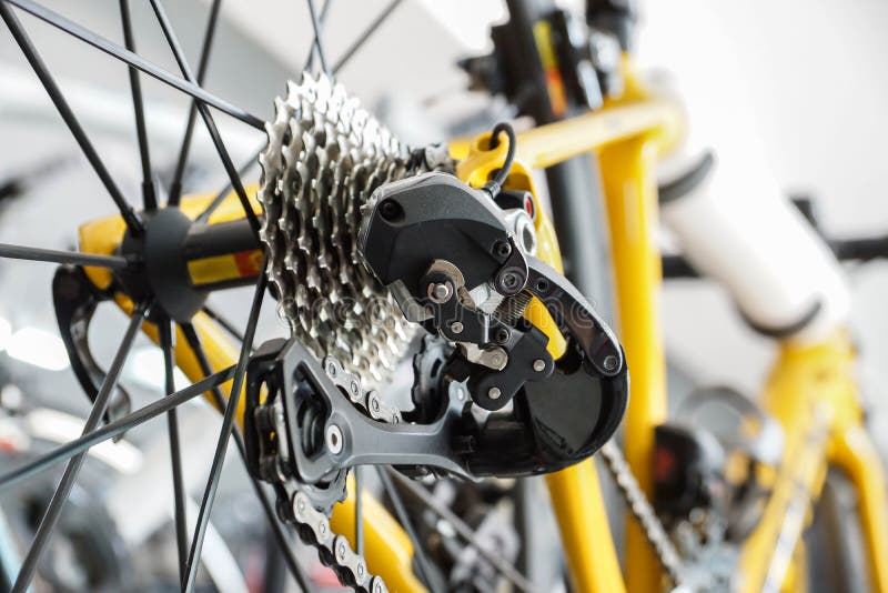 Bike Gear arrangement stock image. Image of back, gear 108108391