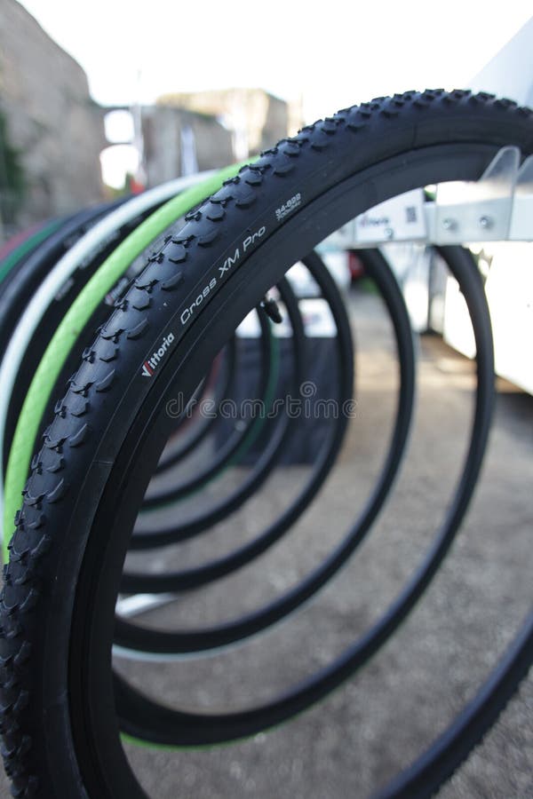 Road bike tires for racing editorial photo. Image of industry 27121031