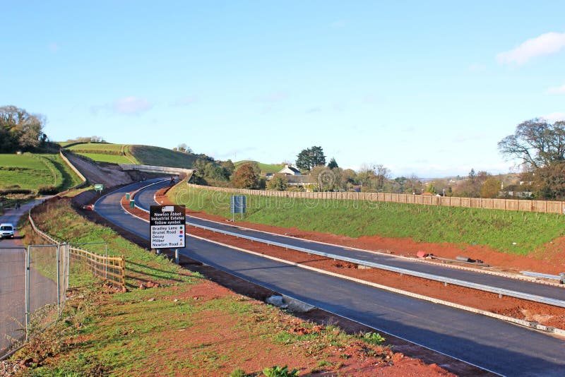 Road Bypass Construction Site Stock Image Image of bridge, asphalt