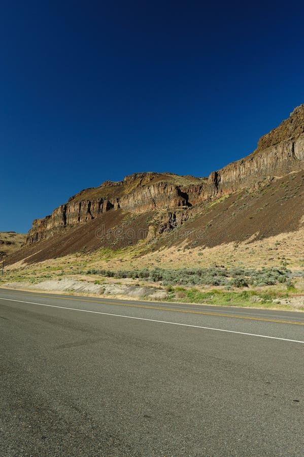 Rock Cliff and Mountain Creek Stock Image Image of kananaskis, canyon