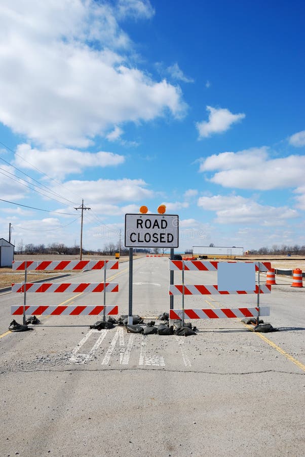 Road closed