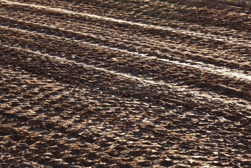 Road Construction Muddy Dirt Stock Photo Image 17186120