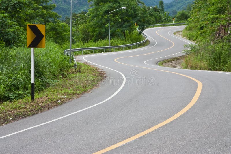 Road In Country Of Thailand Stock Photo Image of transport, nowhere