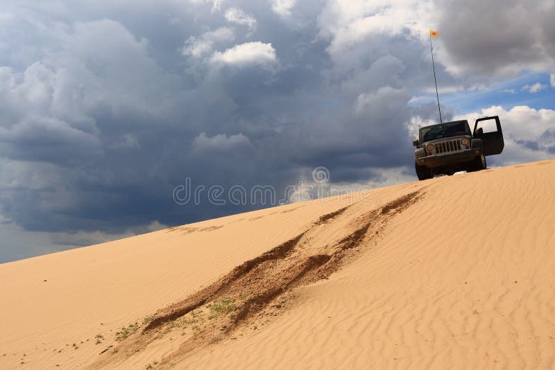 Road in desert