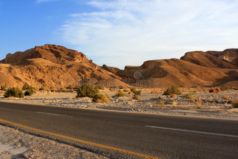 Road in the desert