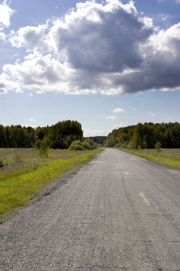 The road forward stock images