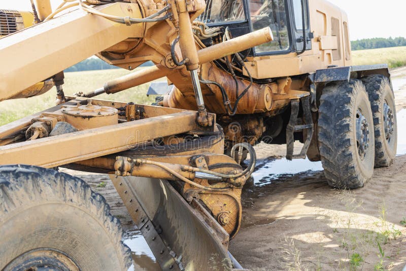Road Grader Heavy Equipment for Road Construction and Earthworks