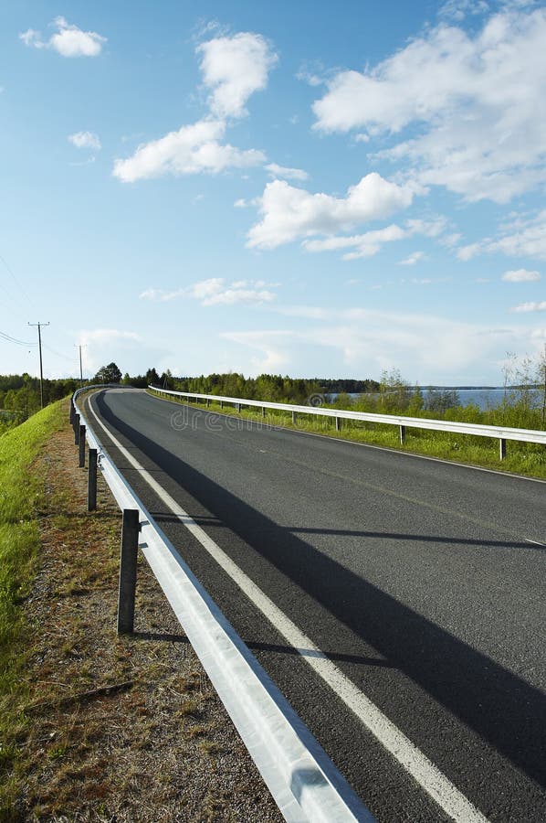 Road landscape