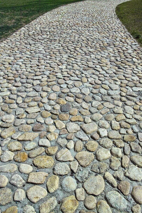 Stone road in countryside stock photo. Image of rock 34335810