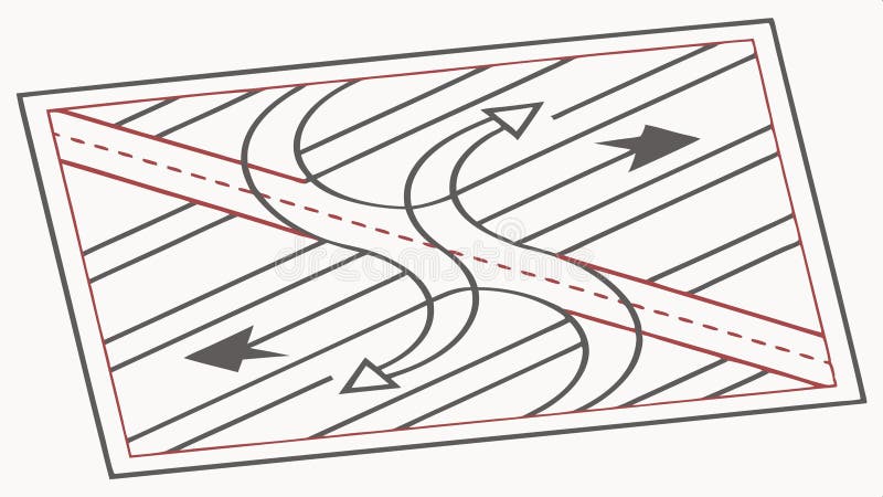 Road map arrows, direction guidance vector design Generative AI stock illustration
