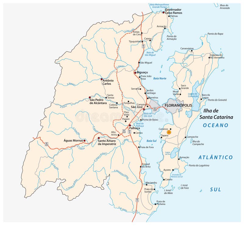 Mapa Do BR Brasileiro 230 De Transica Da Estrada EPS Ilustração do  Vetor - Ilustração de leste, estrada: 84109855