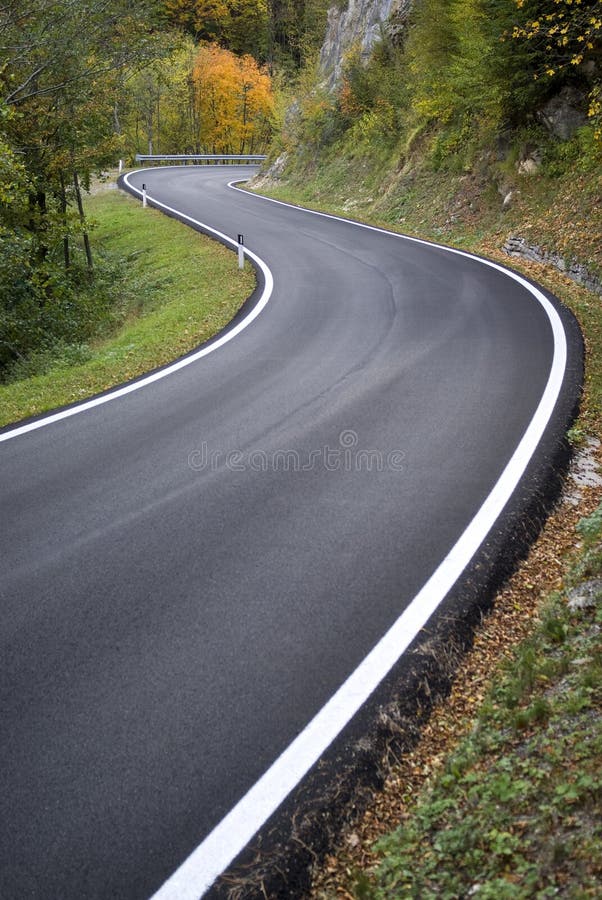 Road through the mountains