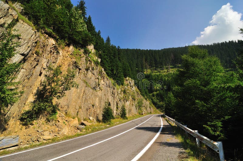 Road in the Mountains