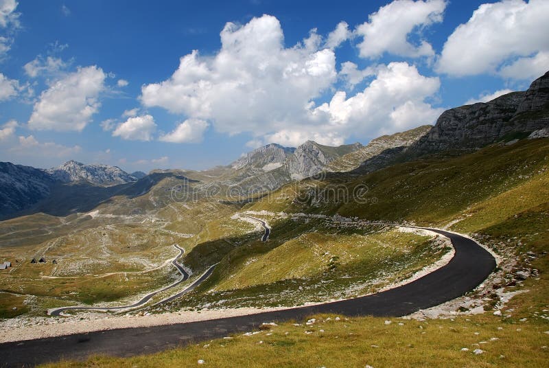 Road in the mountains