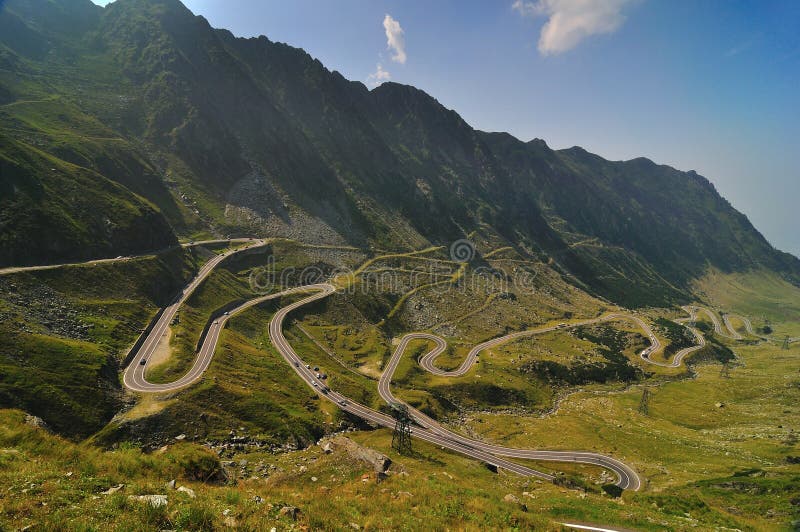 Road in the Mountains - Transfagarasan