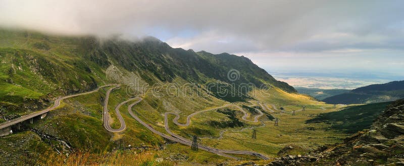 Road in the Mountains - Transfagarasan