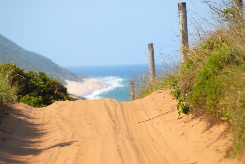 Road in Mozambique stock photo Road in Mozambique stock photo
